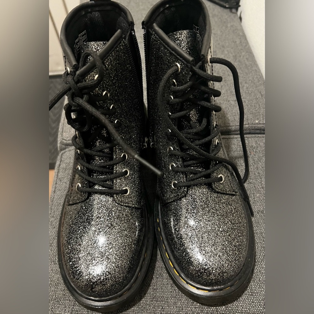 Sparkly Dr Marten Boots - never worn!! Perfect condition!